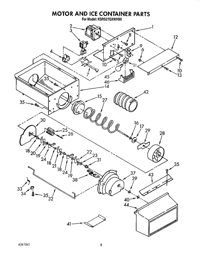 Diagram for KSRS27QXWH00