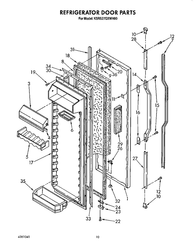 Diagram for KSRS27QXAL00