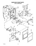 Diagram for 09 - Dispenser Front