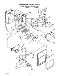 Diagram for 09 - Dispenser Front