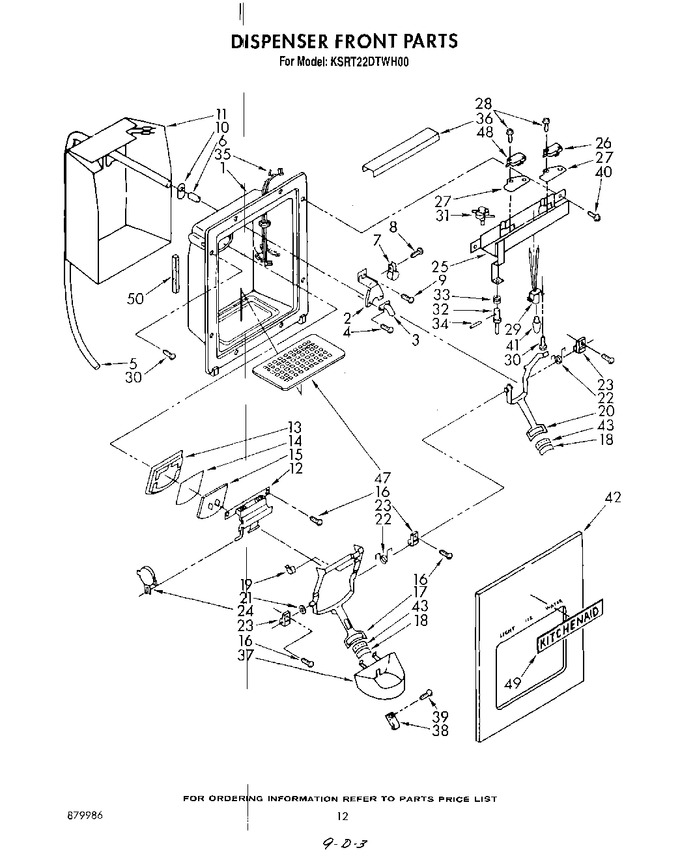 Diagram for KSRT22DTWH00