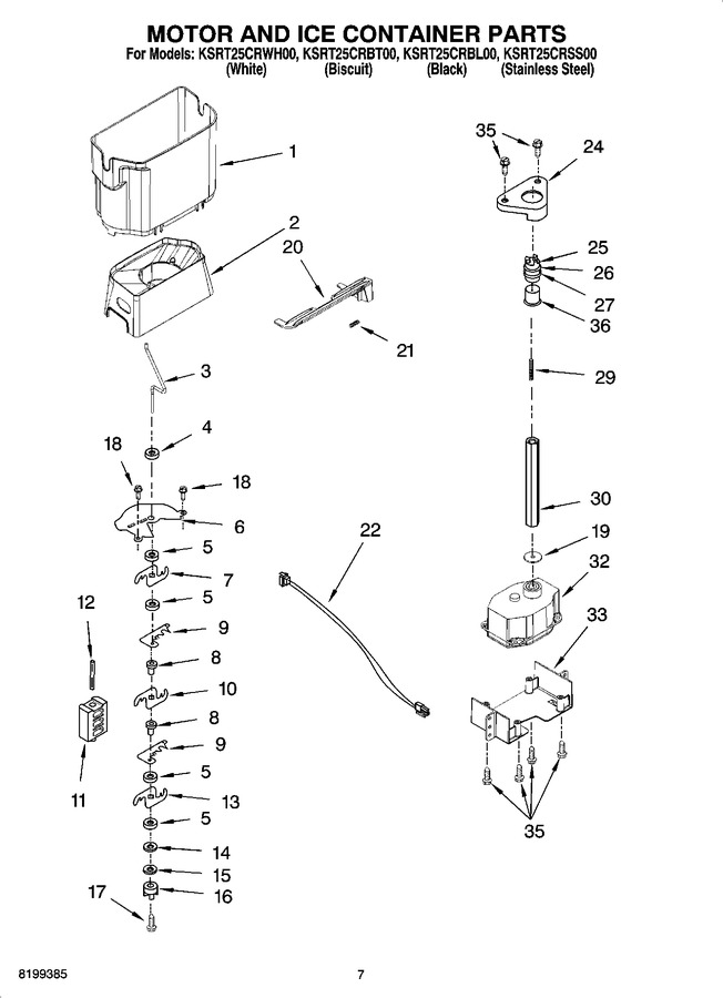 Diagram for KSRT25CRBT00