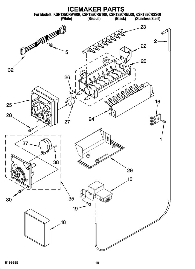 Diagram for KSRT25CRBT00