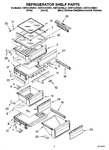 Diagram for 03 - Refrigerator Shelf Parts