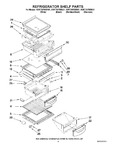 Diagram for 03 - Refrigerator Shelf Parts