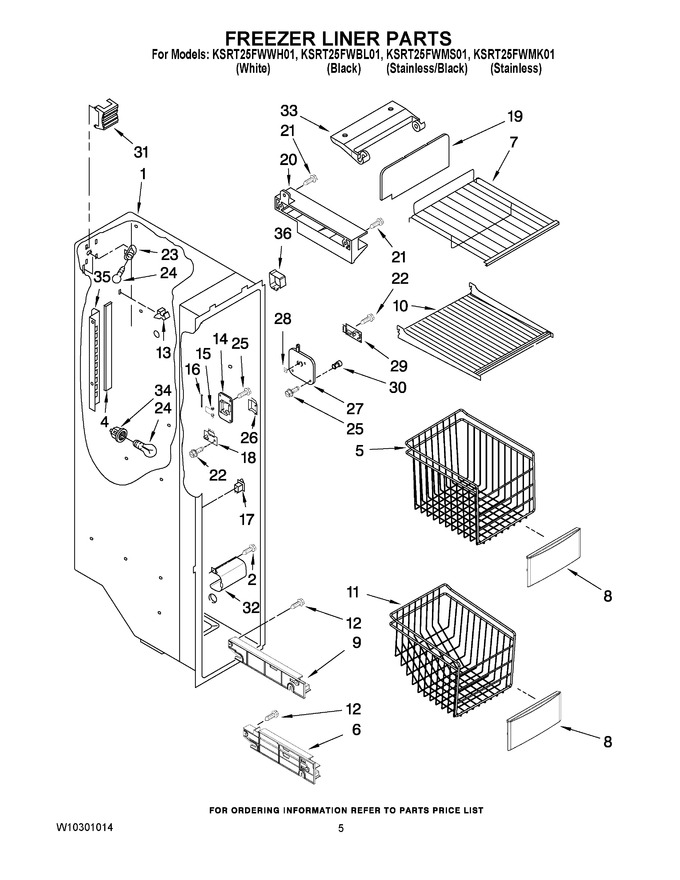 Diagram for KSRT25FWWH01