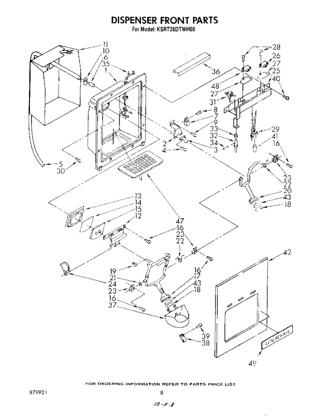 Diagram for KSRT26DTPL00