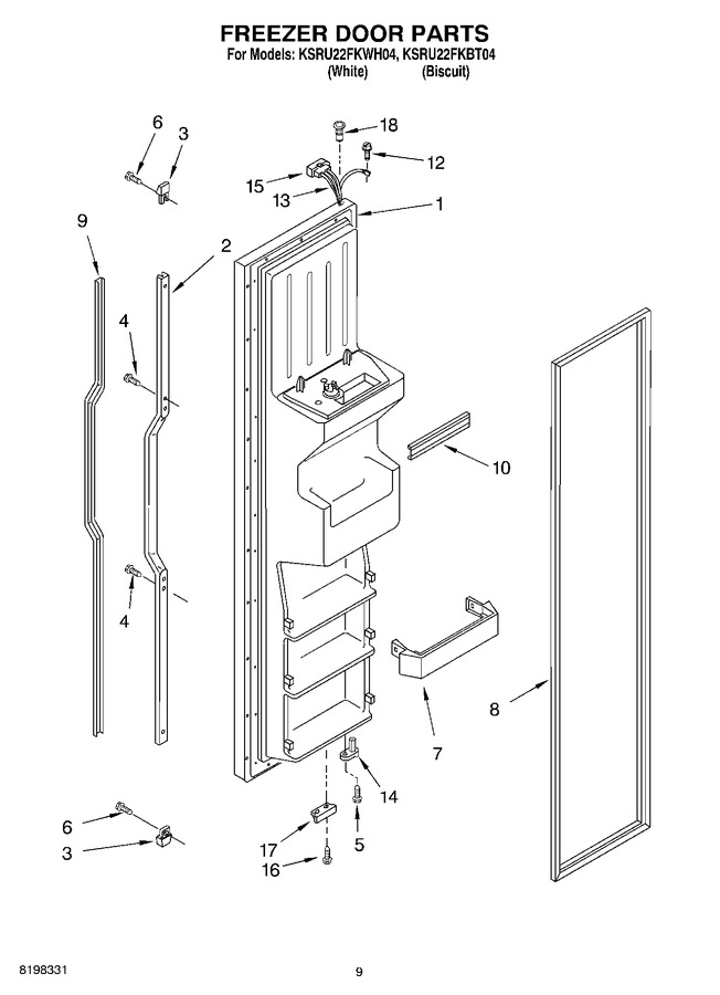 Diagram for KSRU22FKWH04