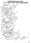 Diagram for 03 - Refrigerator Shelf Parts