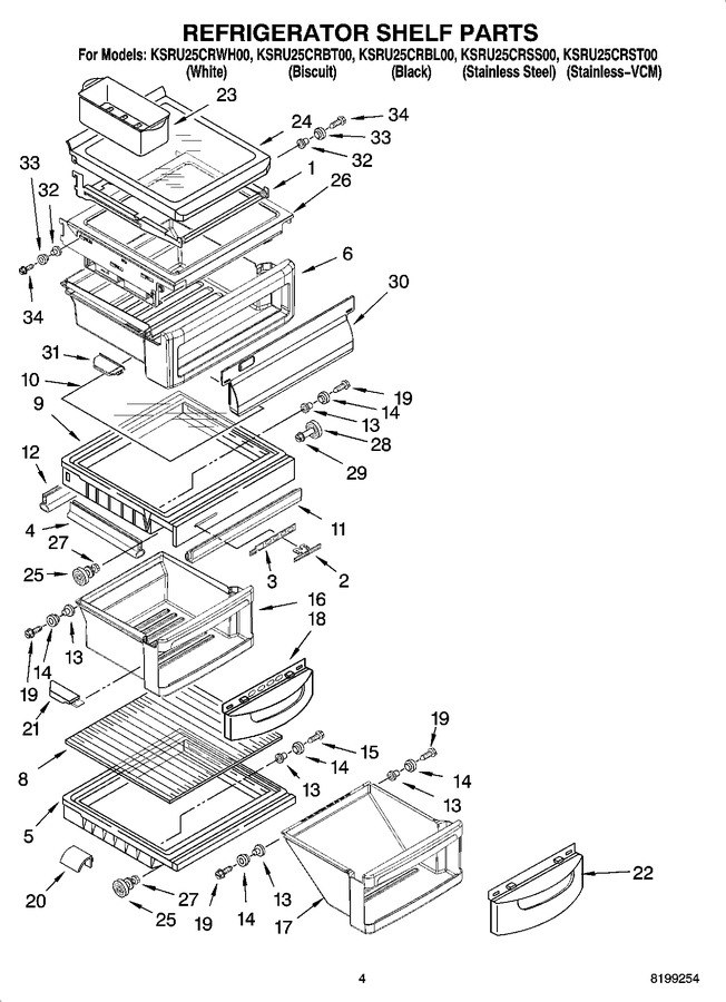 Diagram for KSRU25CRSS00