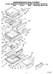 Diagram for 03 - Refrigerator Shelf Parts