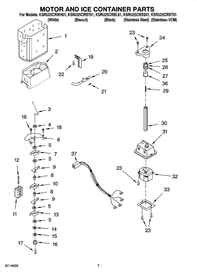 Diagram for KSRU25CRST01