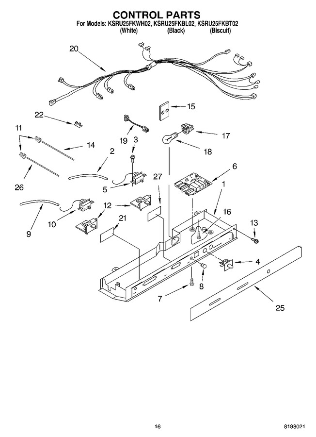 Diagram for KSRU25FKBL02