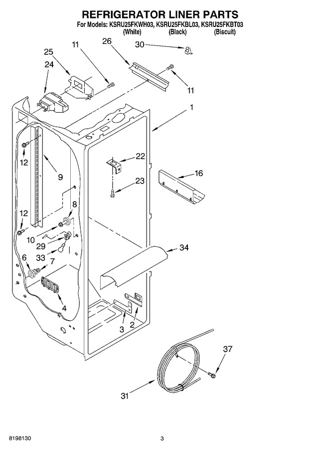 Diagram for KSRU25FKBL03