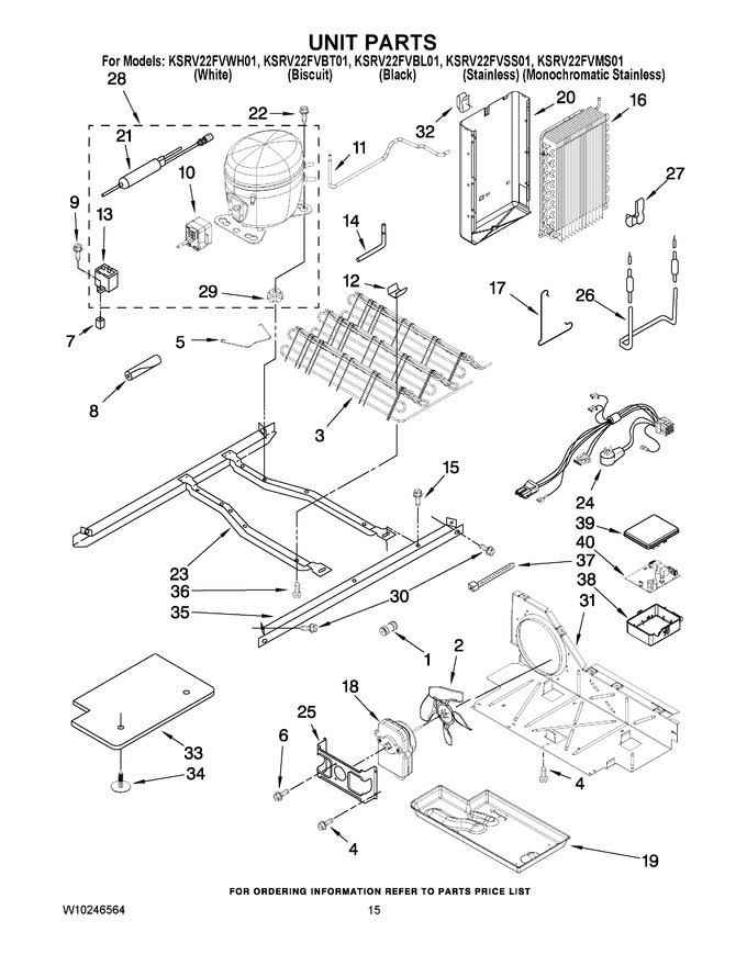 Diagram for KSRV22FVWH01