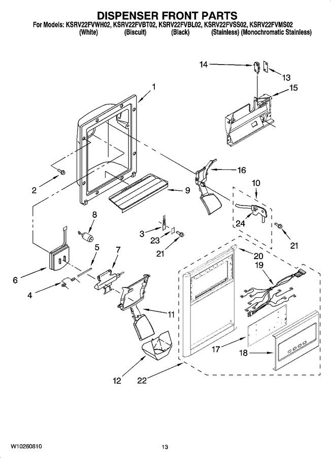 Diagram for KSRV22FVWH02