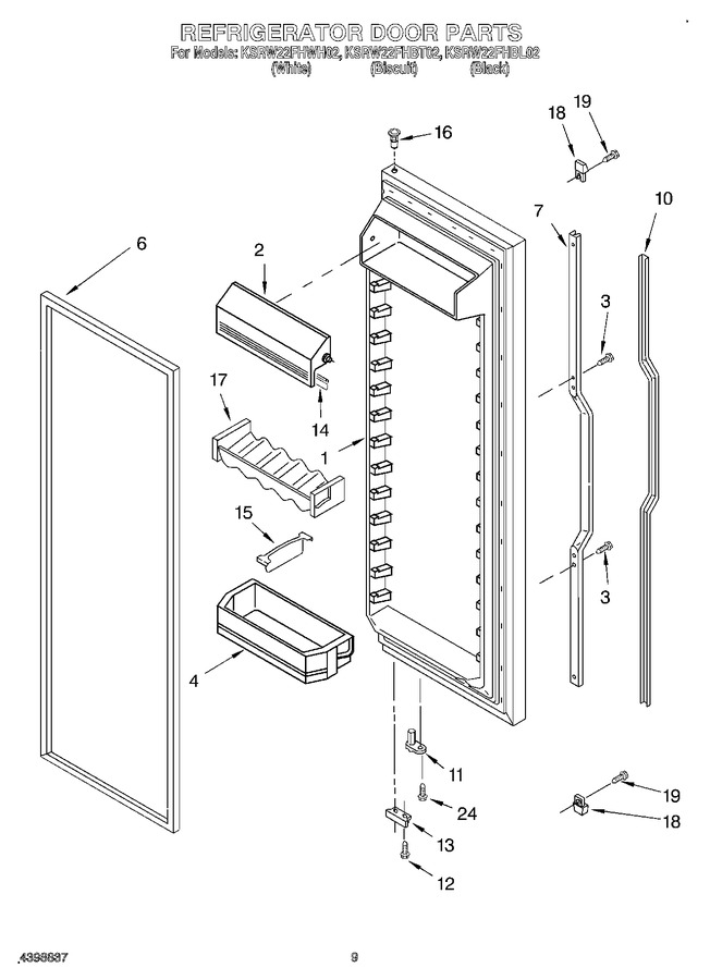 Diagram for KSRW22FHBL02