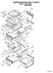 Diagram for 03 - Refrigerator Shelf Parts