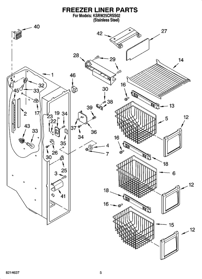 Diagram for KSRW25CRSS02