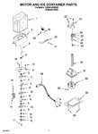 Diagram for 05 - Motor And Ice Container Parts