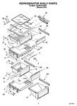 Diagram for 03 - Refrigerator Shelf Parts