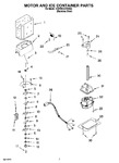 Diagram for 05 - Motor And Ice Container Parts