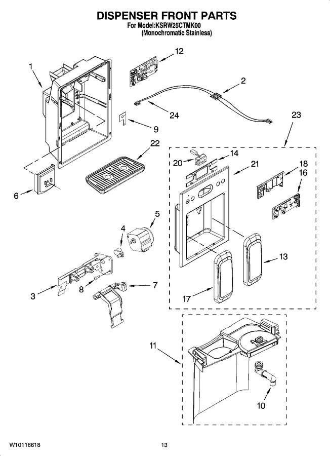 Diagram for KSRW25CTMK00