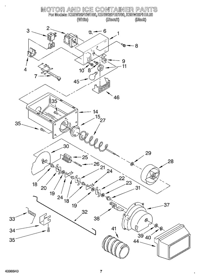 Diagram for KSRW25FHBT00