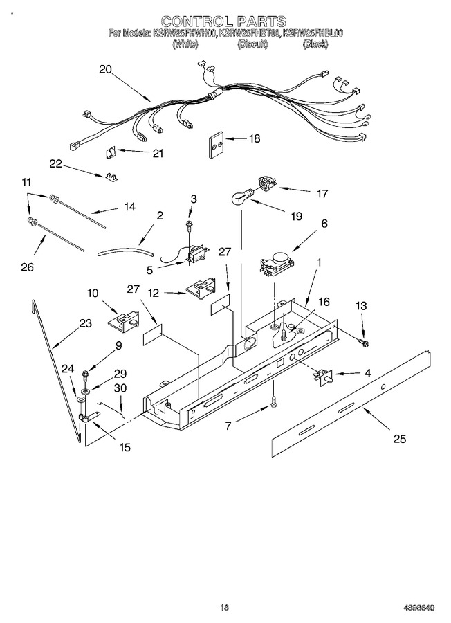 Diagram for KSRW25FHBL00