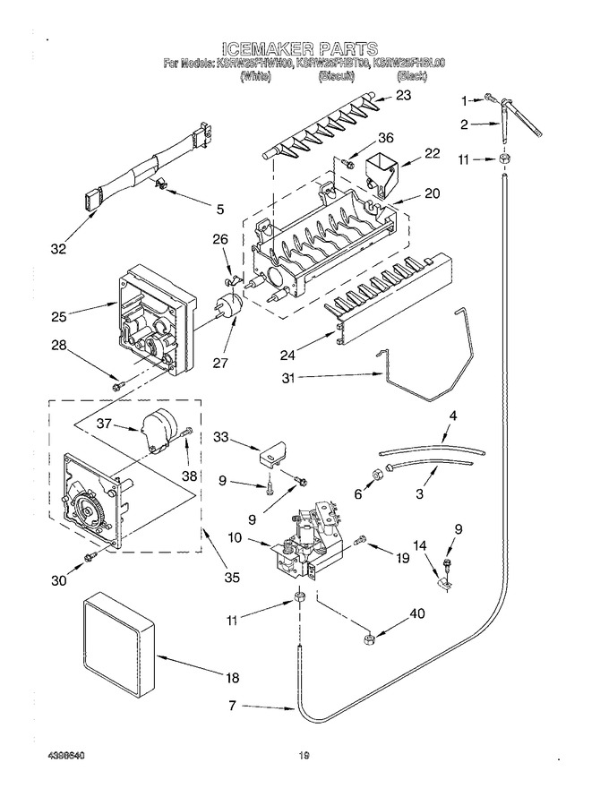 Diagram for KSRW25FHBT00