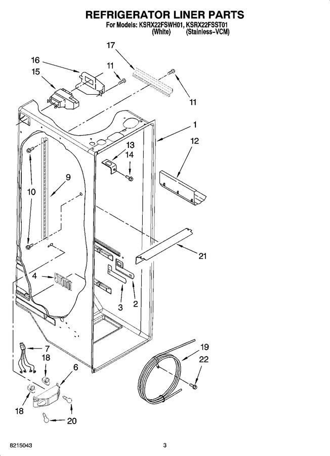 Diagram for KSRX22FSST01