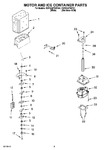 Diagram for 06 - Motor And Ice Container Parts