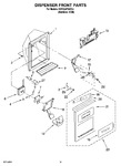 Diagram for 09 - Dispenser Front Parts