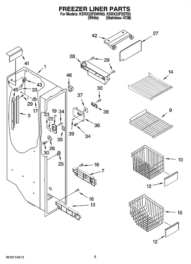 Diagram for KSRX22FSST03