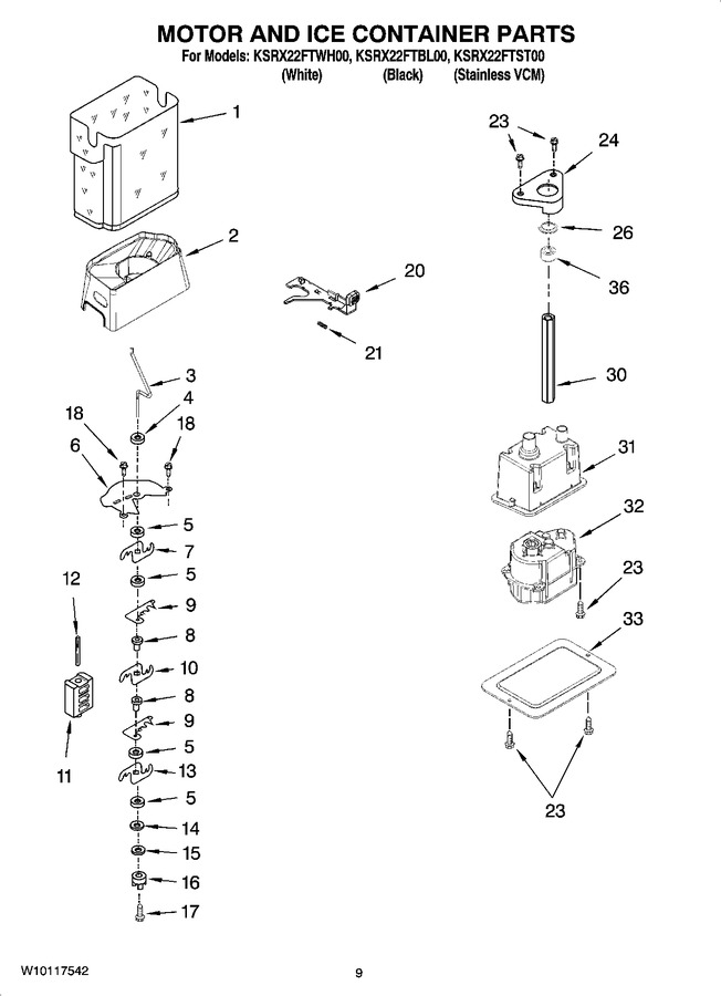 Diagram for KSRX22FTBL00