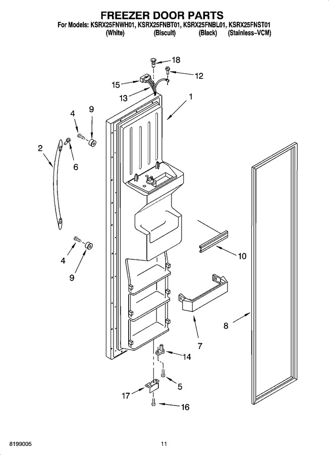 Diagram for KSRX25FNWH01