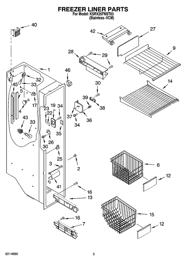 Diagram for KSRX25FNST03