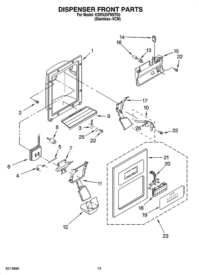 Diagram for KSRX25FNST03