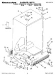 Diagram for 01 - Cabinet Parts