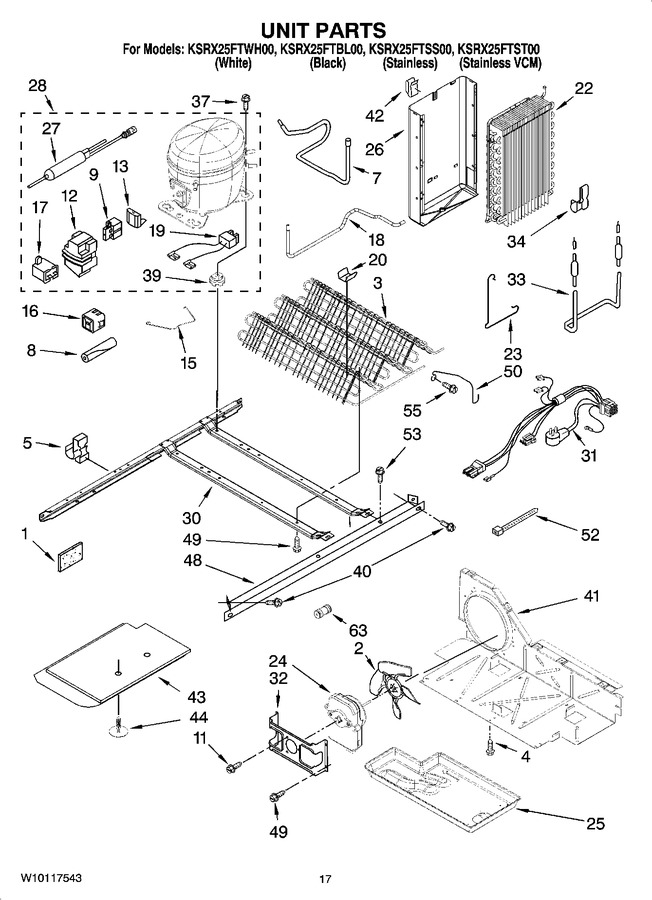 Diagram for KSRX25FTSS00