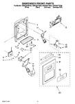 Diagram for 08 - Dispenser Front Parts