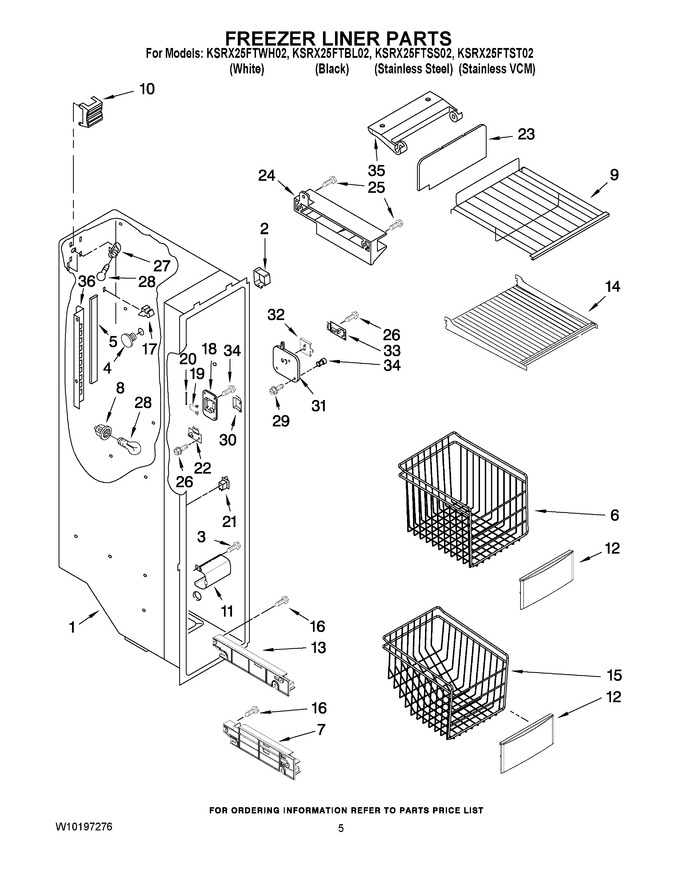 Diagram for KSRX25FTWH02