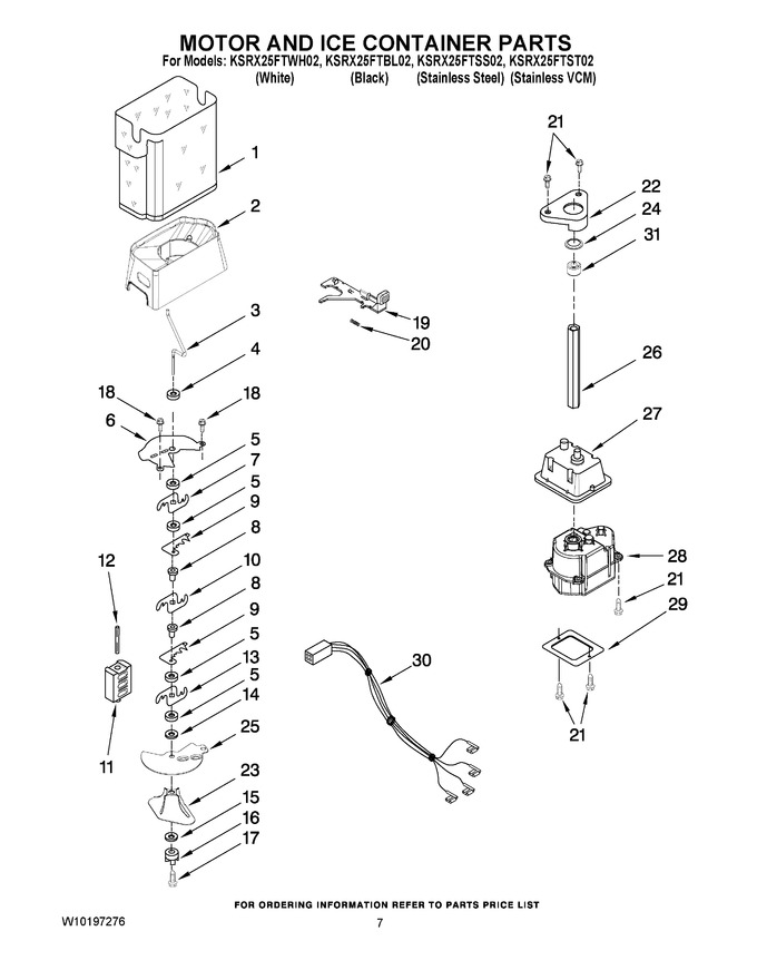 Diagram for KSRX25FTSS02