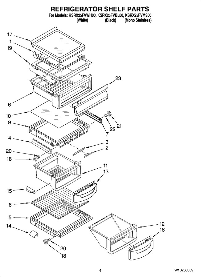 Diagram for KSRX25FVBL00