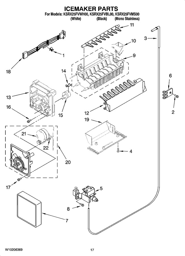 Diagram for KSRX25FVMS00