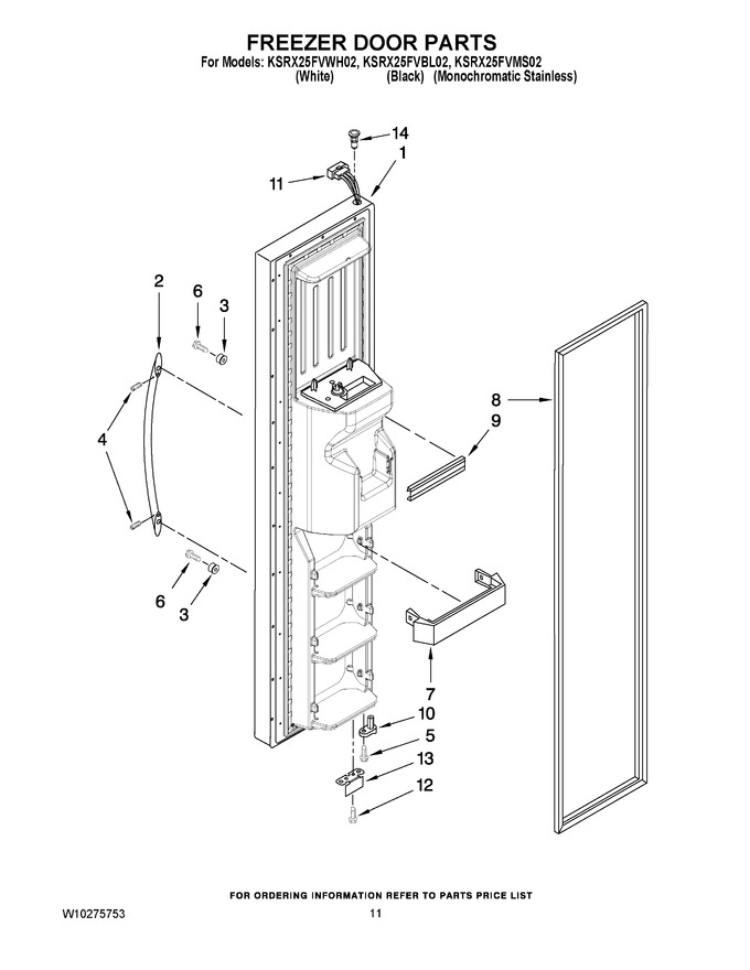 Diagram for KSRX25FVWH02