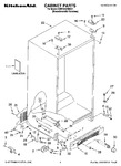 Diagram for 01 - Cabinet Parts