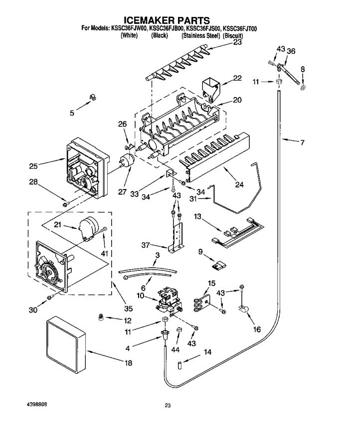 Diagram for KSSC36FJW00