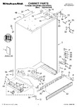 Diagram for 01 - Cabinet Parts