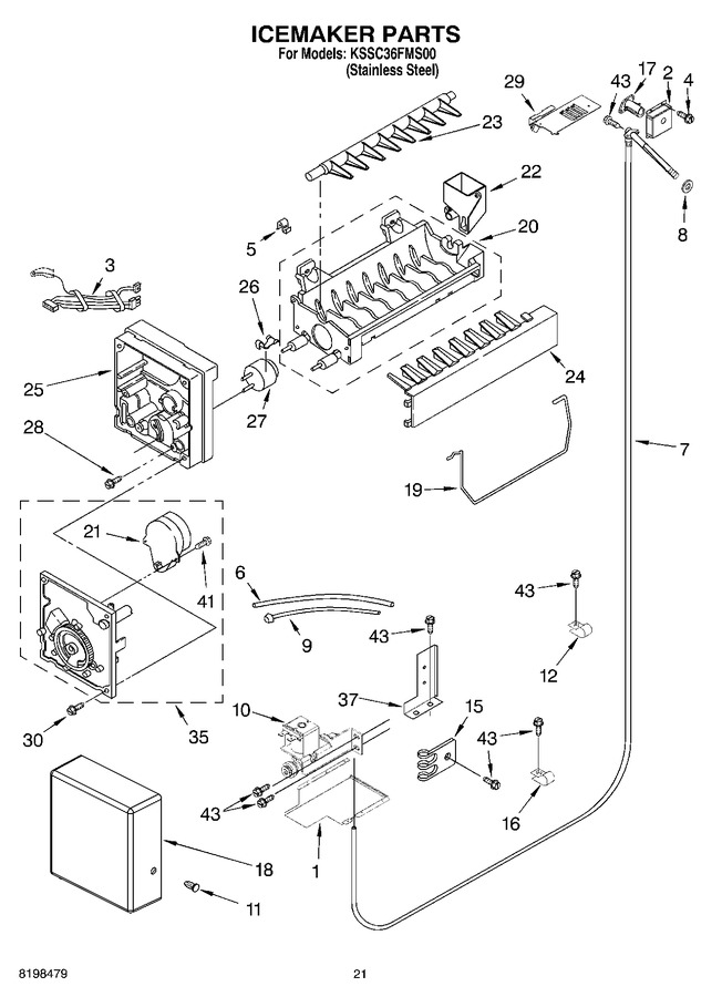 Diagram for KSSC36FMS00